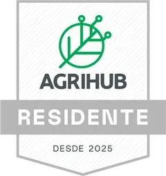 Selo AgriHub Residente desde 2025
